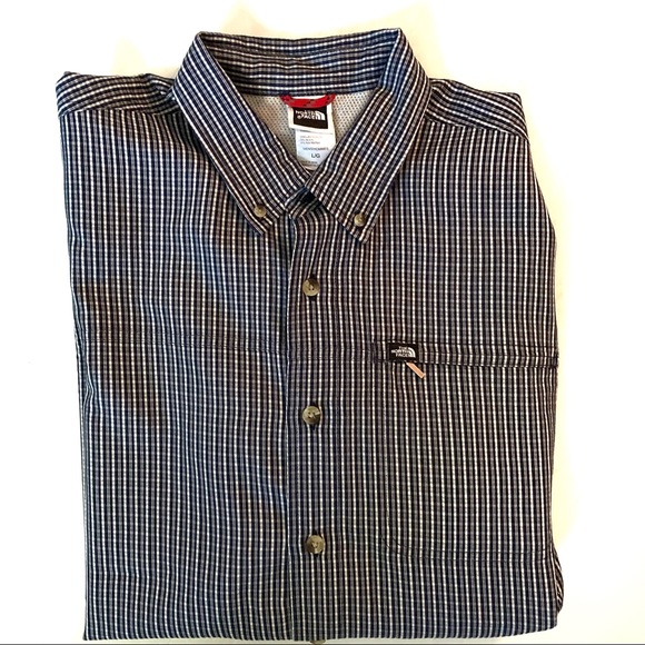THE NORTH FACE PERFORMANCE BUTTON DOWN LONG SLEEVE SIZE L - Picture 2 of 6